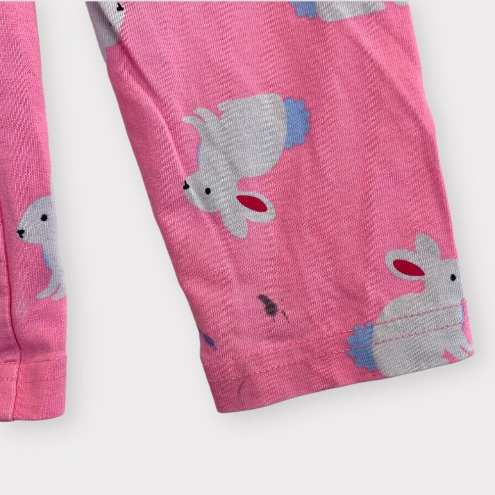 Hanna Andersson Pink Bunny Long Sleeve Cotton Top - Picture 4 of 4